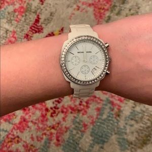 Michael Kors Accessories - White Michael Kors Watch Michael Kors Accessories - White Michael Kors Watch